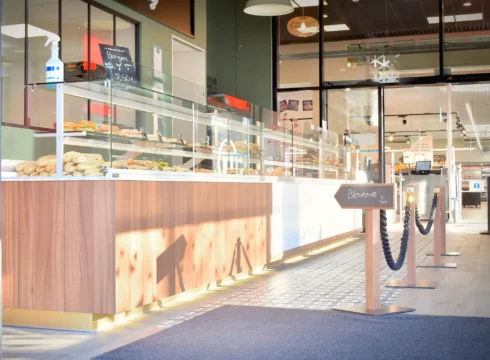 Evéma Agencement de U Express Beauregard - Snacking
